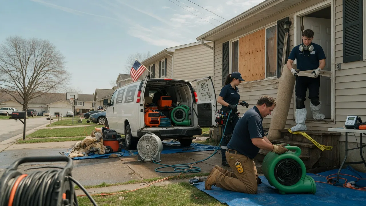 Water Damage Restoration in Clinton, NJ near me